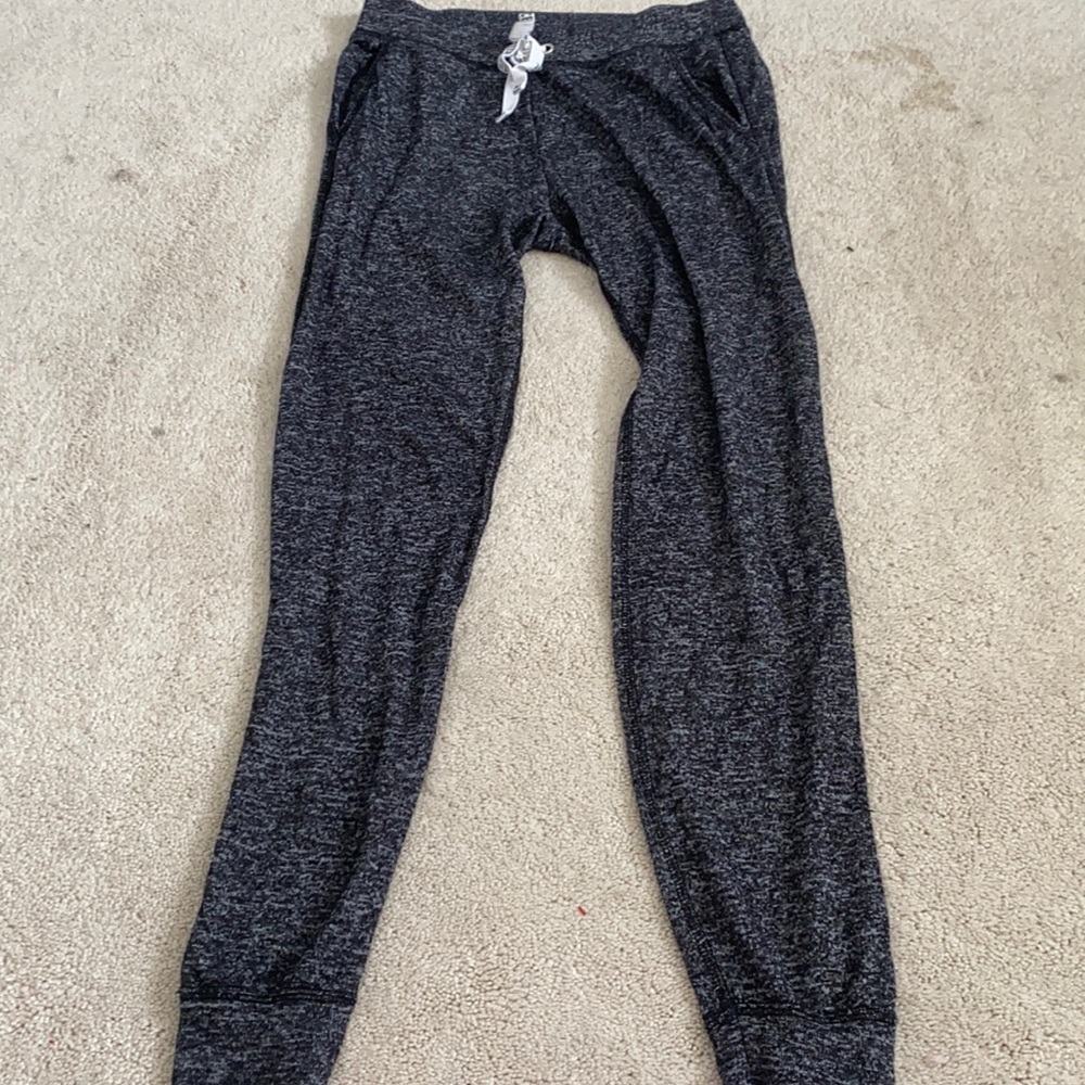 justice heather black sweatpants